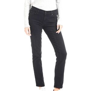 NIP black denim Mott & Bow Allen slim straight jeans 29